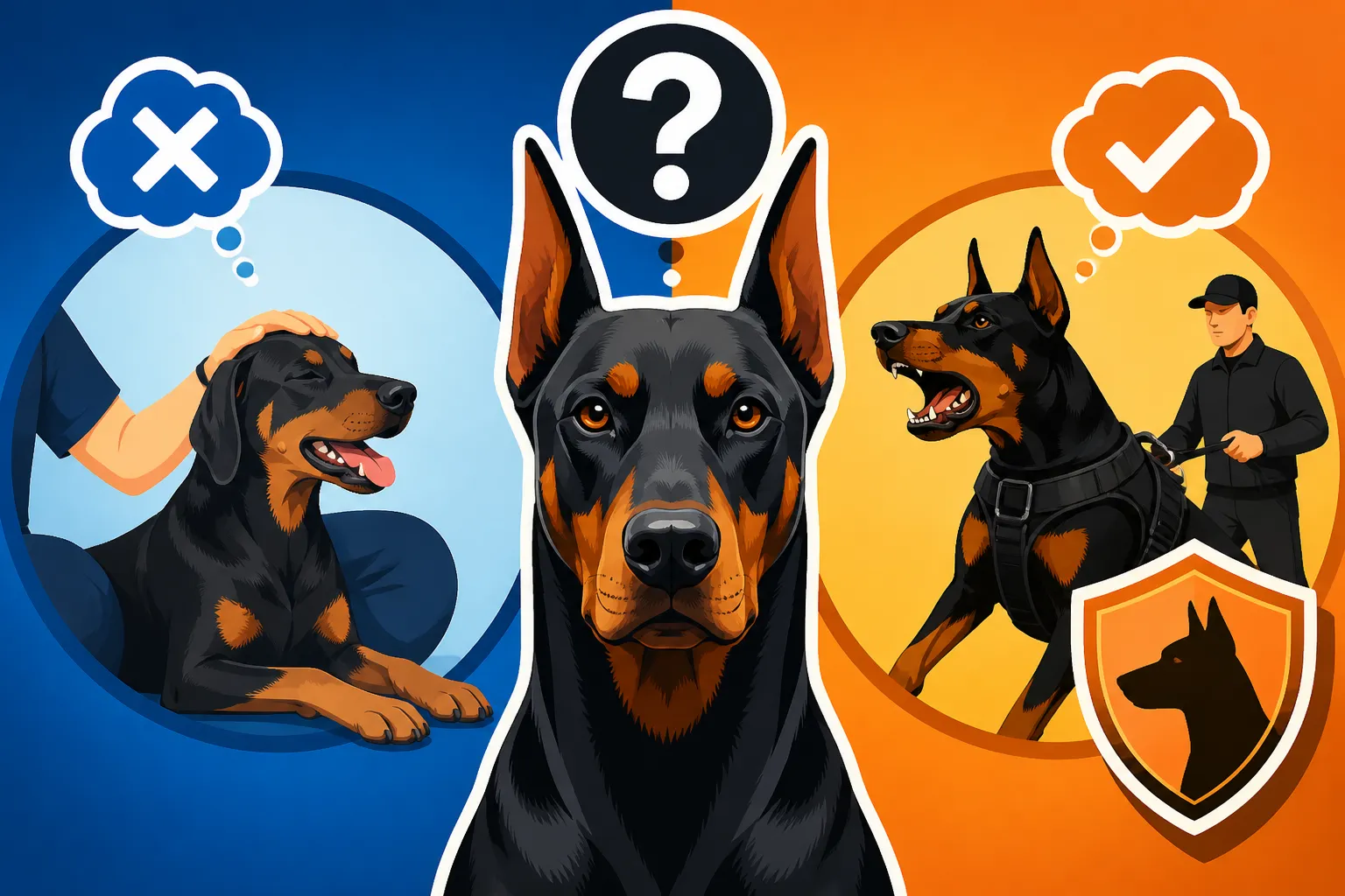Whether a Doberman Needs Guard Training