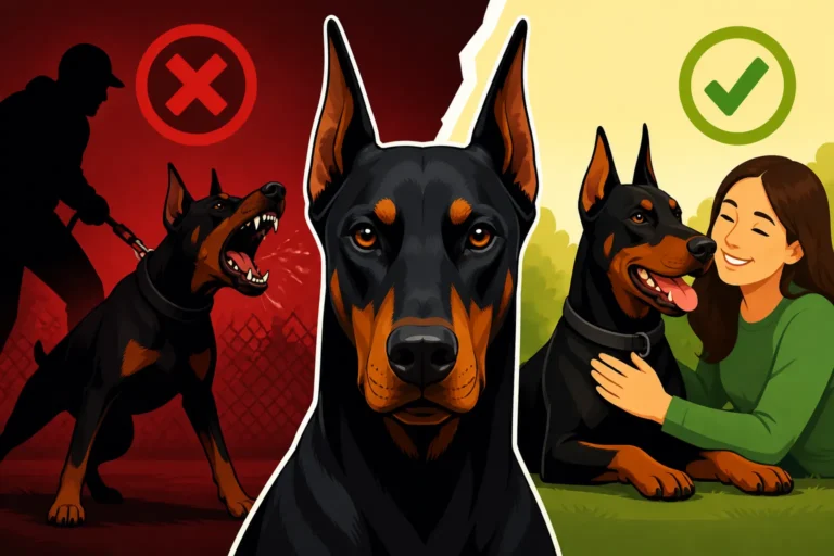 Why Guard Training Ruins Most Pet Dobermans