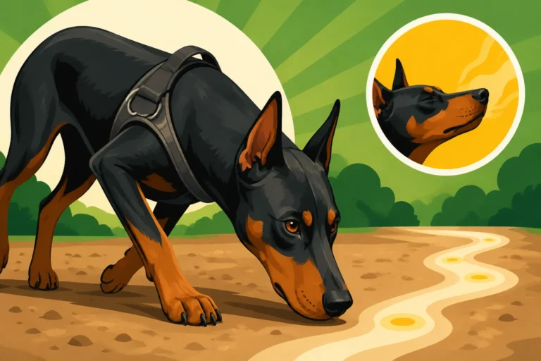 Putting a Doberman's Nose to Work