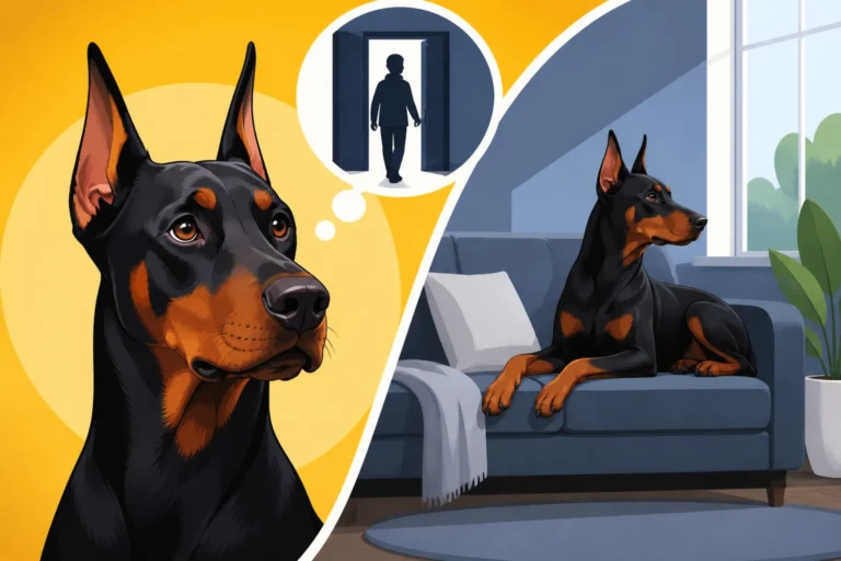 Whether a Doberman Ever Enjoys Being Alone
