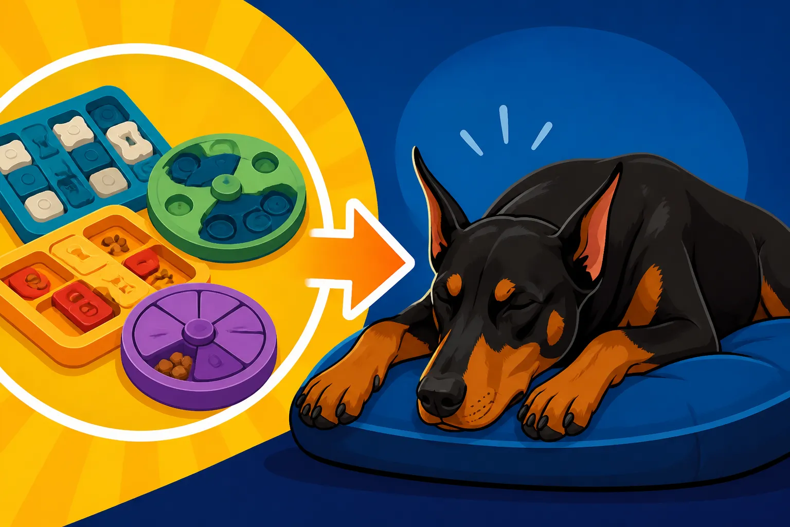 Puzzle Work That Actually Tires a Doberman