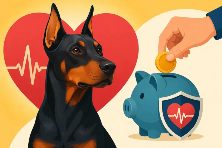 Setting Money Aside for a Doberman's Heart