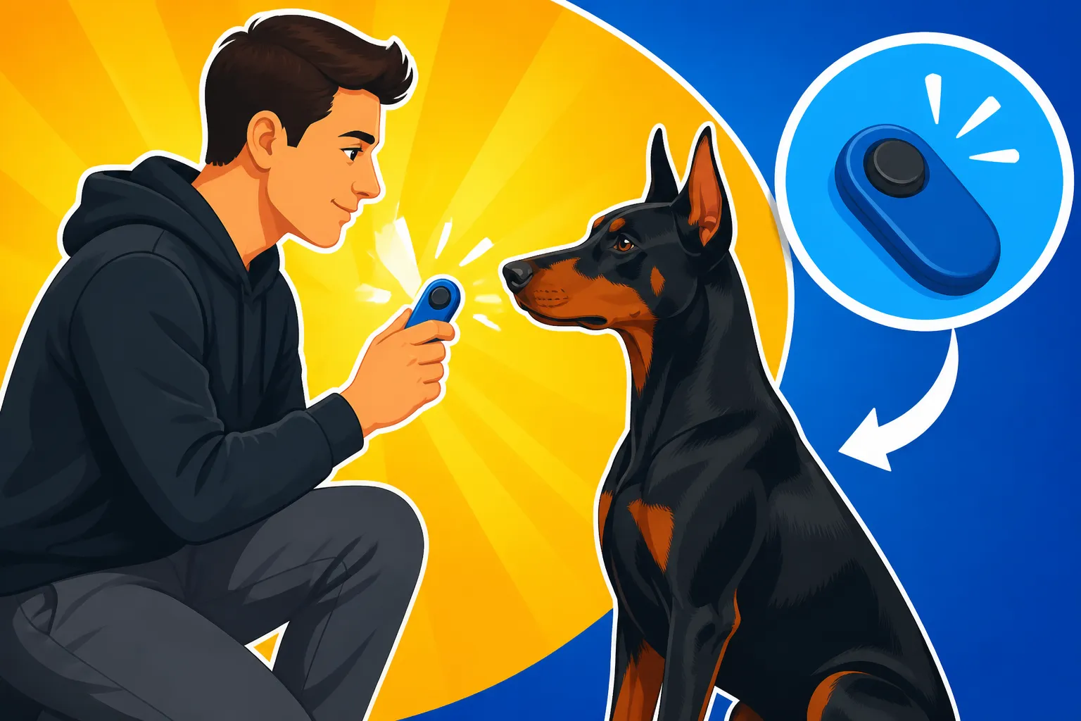 Marker Training a Doberman From Scratch