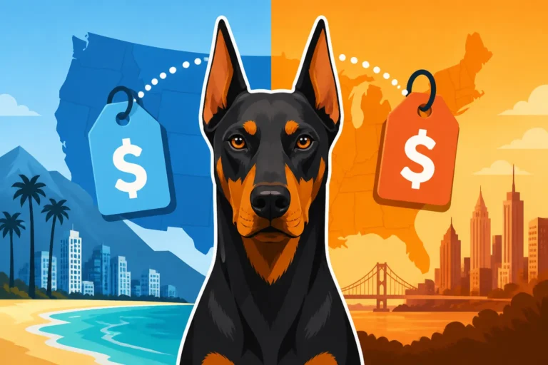 Why Doberman Prices Differ Coast to Coast