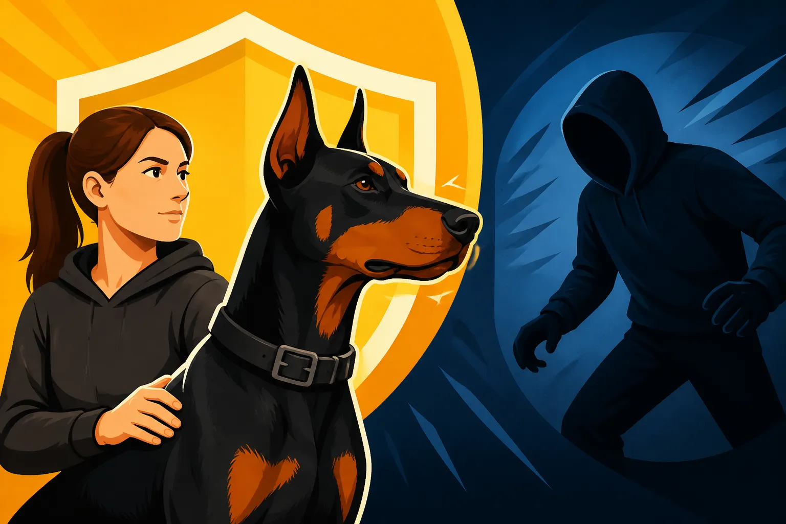 Whether a Doberman Would Really Defend You