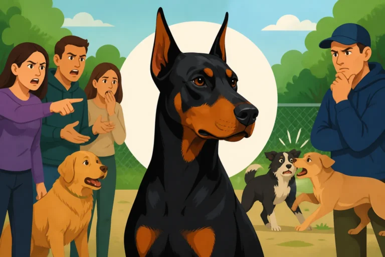 Why a Doberman at a Dog Park Gets Blamed First