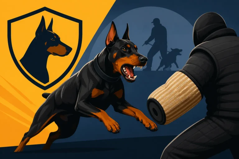 What Protection Sport Involves for a Doberman