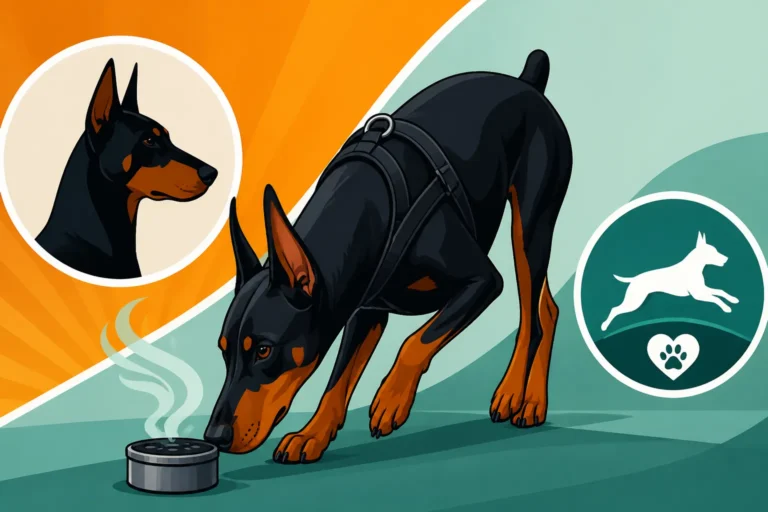 Nose Work as a Low-Impact Doberman Sport