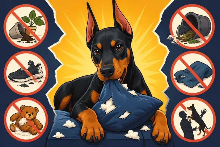 A Doberman That Tests Every Rule at Ten Months