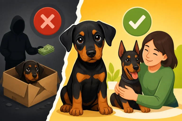 Whether a Cheap Doberman Puppy Is Ever Safe