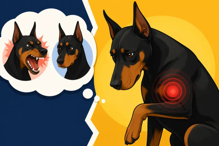 Whether Pain Explains a Doberman's Behavior Change