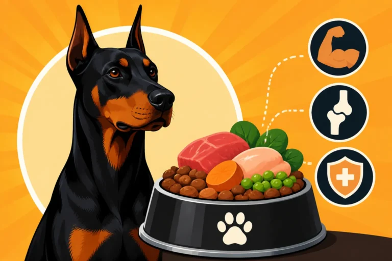 Feeding an Eighty-Pound Doberman Well