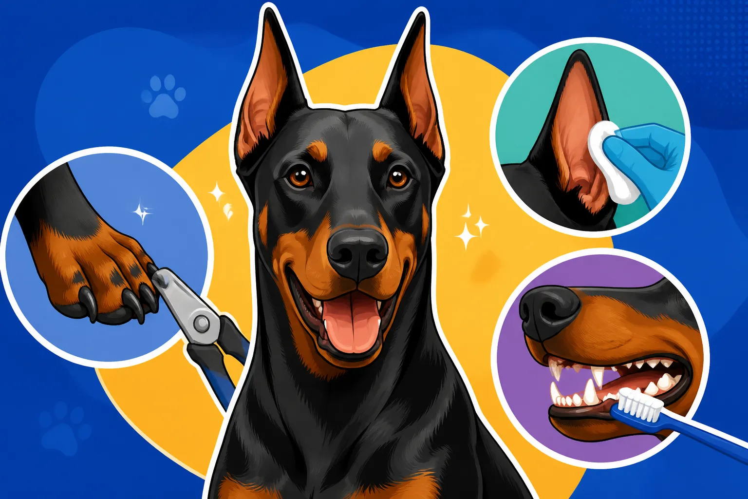Doberman Nail, Ear and Tooth Care