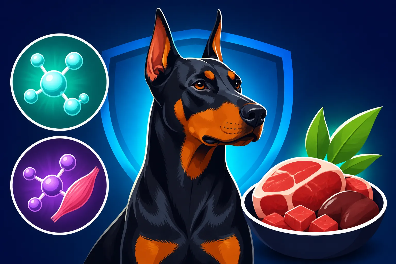 Taurine and Carnitine in a Doberman Diet