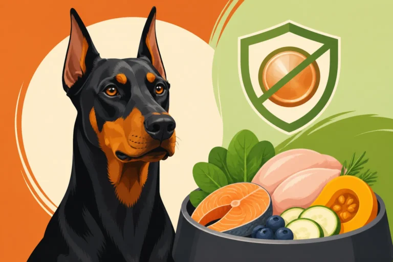Low-Copper Feeding for a Doberman