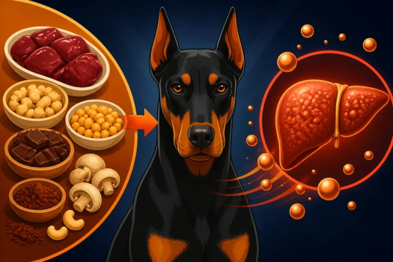 Foods That Load a Doberman Liver With Copper