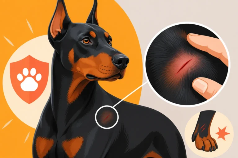 Thin Doberman Skin and Everyday Cuts