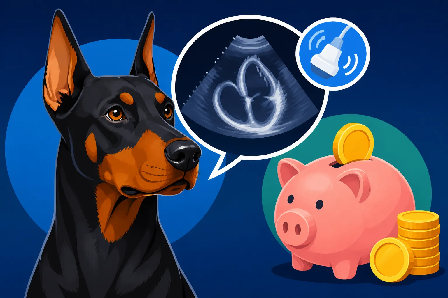 Annual Echo Costs for a Doberman