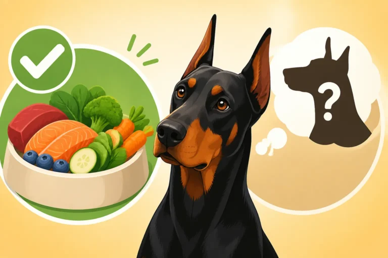 Whether Fresh Food Suits an Eighty-Pound Doberman