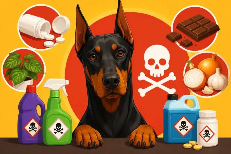 Household Poisons a Doberman Will Swallow