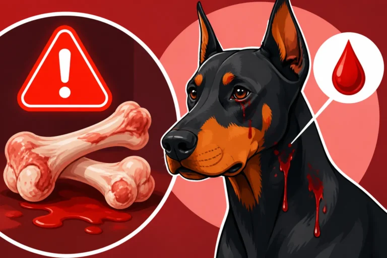 Raw Bones and a Doberman That Bleeds Easily