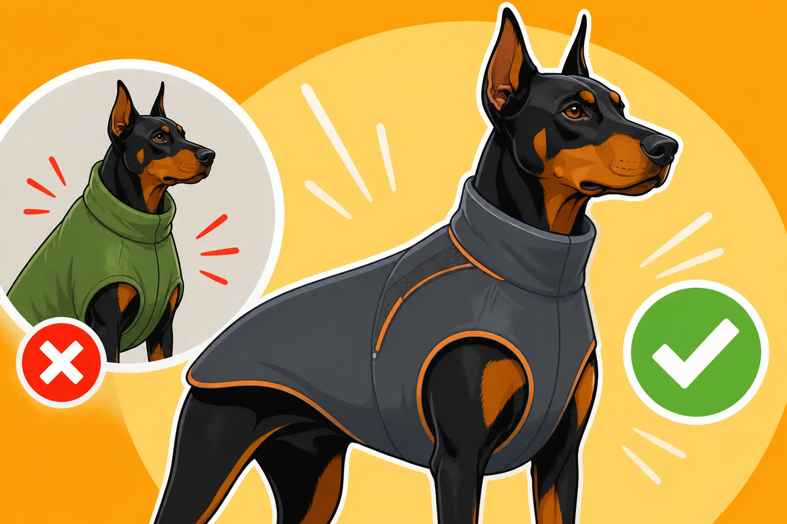 Coats That Actually Fit a Doberman's Chest