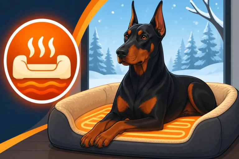 Heated Beds for a Doberman in Winter