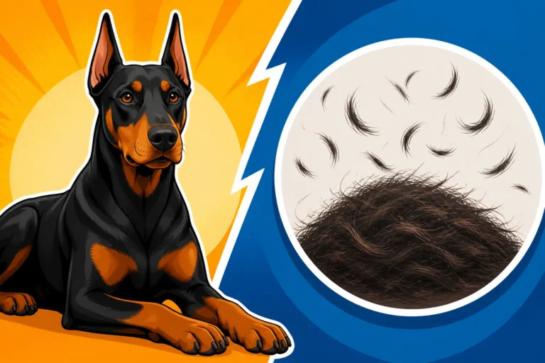 How Much Hair a Doberman Actually Drops