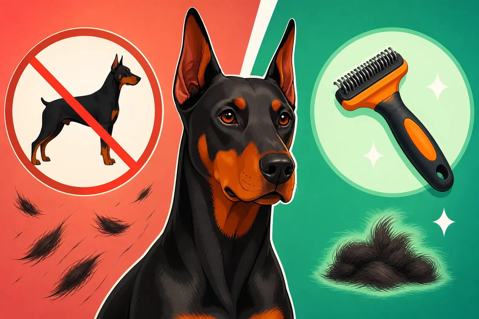 Whether a Doberman Needs Deshedding