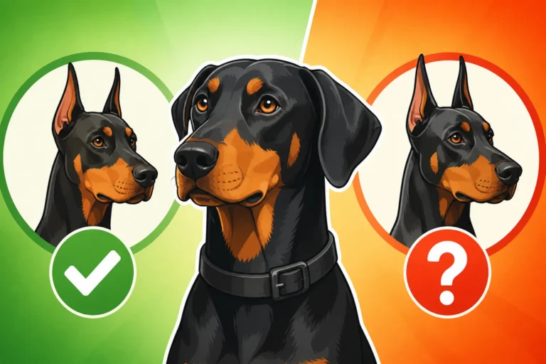 Whether a Rescue Doberman Comes Cropped
