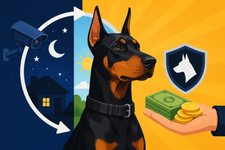 Paying for Twenty-Four Hours of Doberman Monitoring