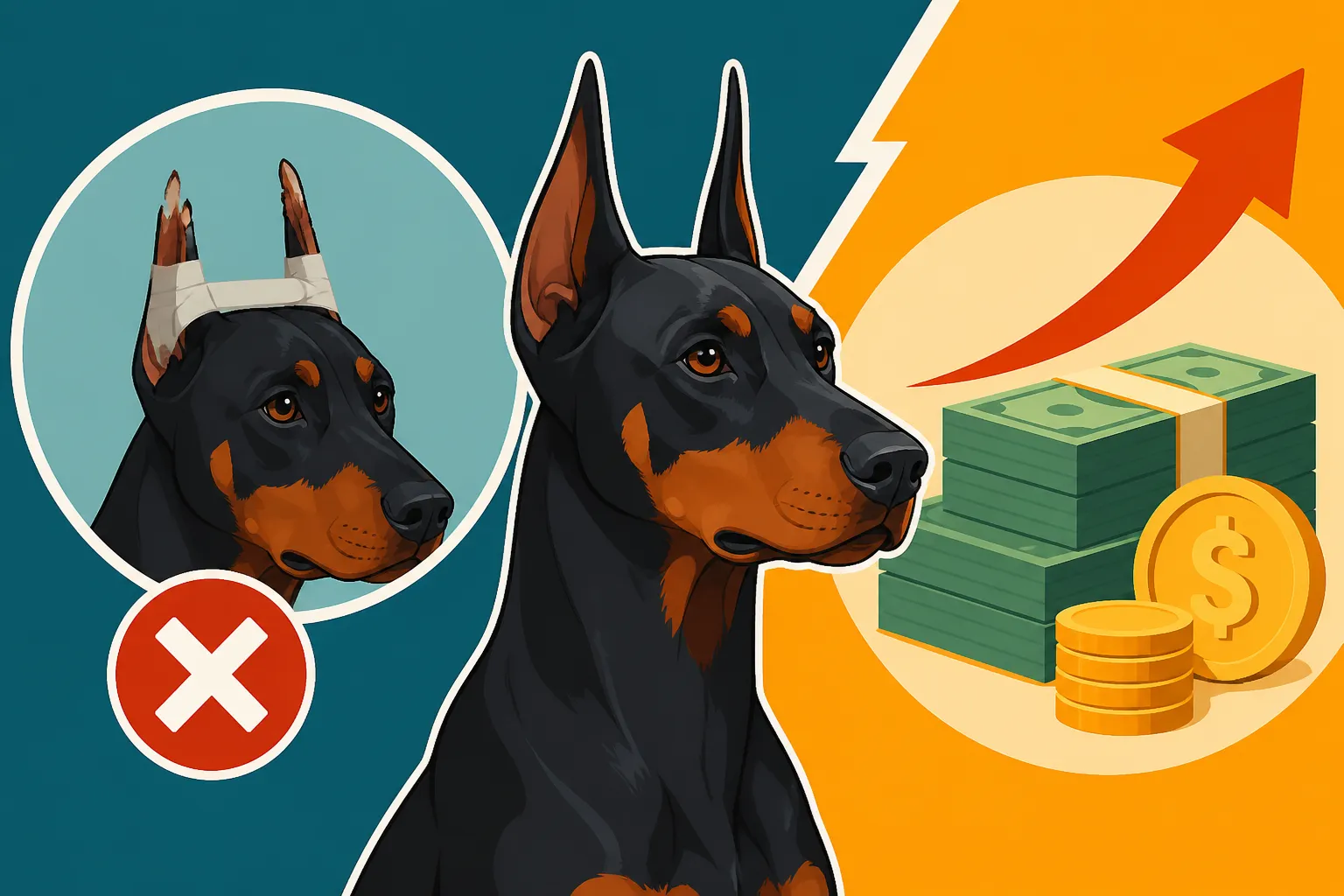 Whether a Doberman Crop Can Fail and Cost More