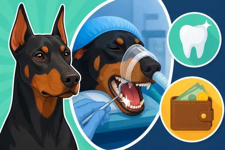 Sedating a Doberman for a Dental and What It Costs