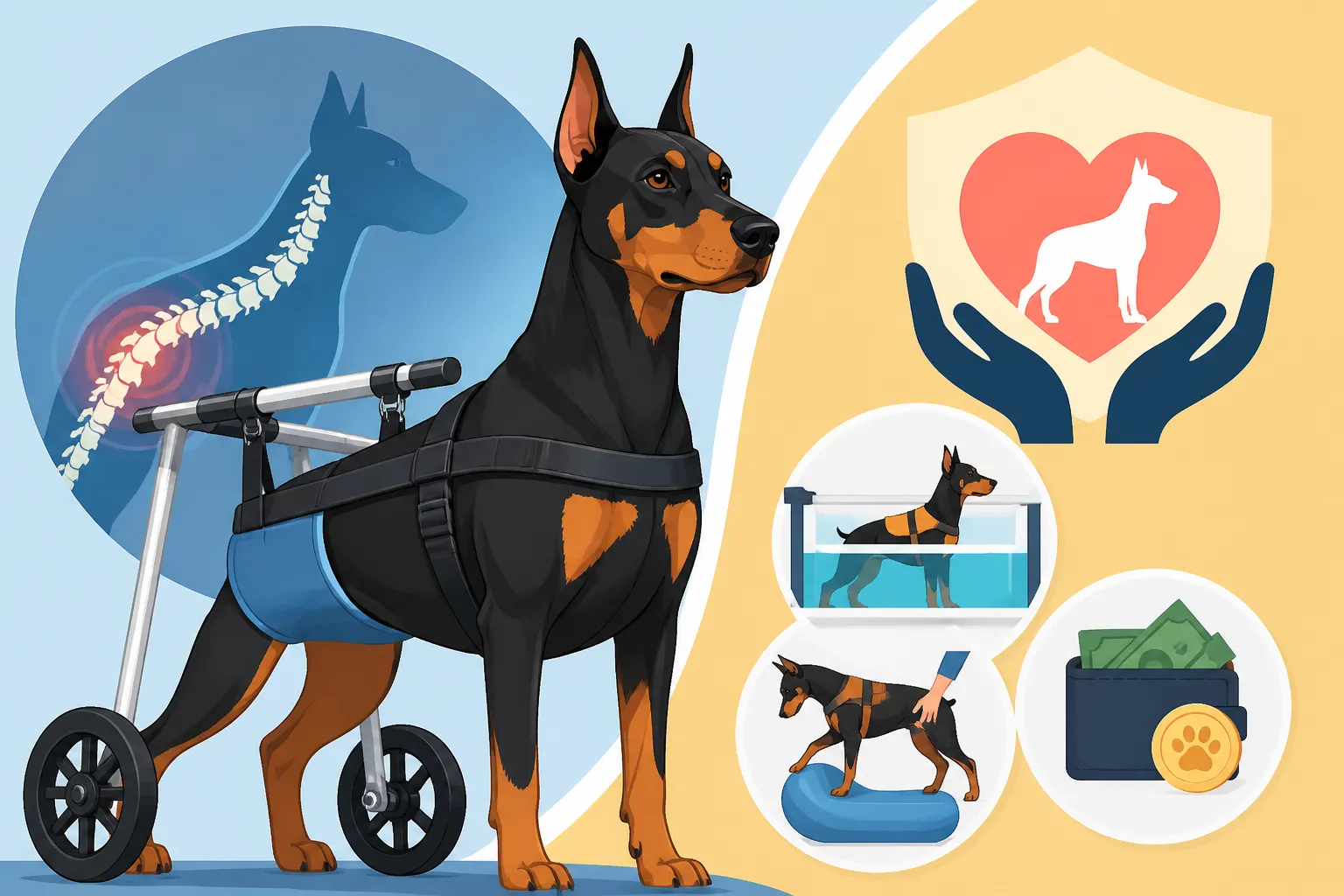 Rehabilitation Costs After Doberman Spinal Surgery