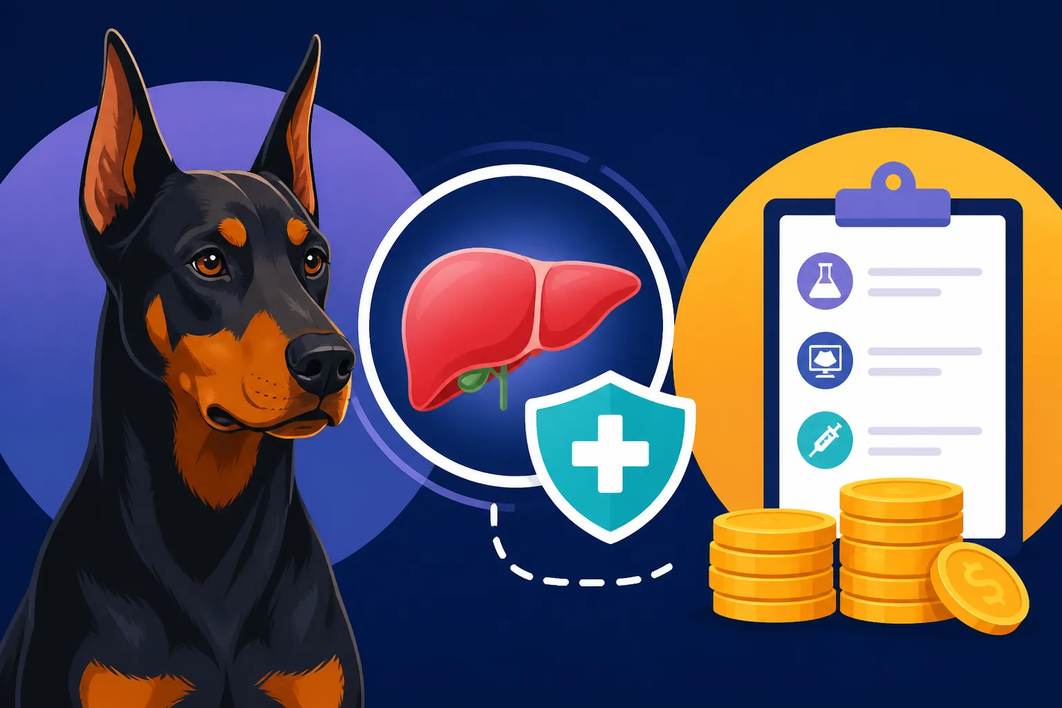 What It Costs to Confirm Doberman Liver Disease