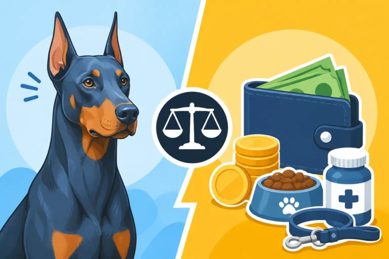 Whether a Blue Doberman Costs More to Keep