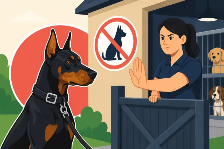 Boarding Kennels That Turn a Doberman Away