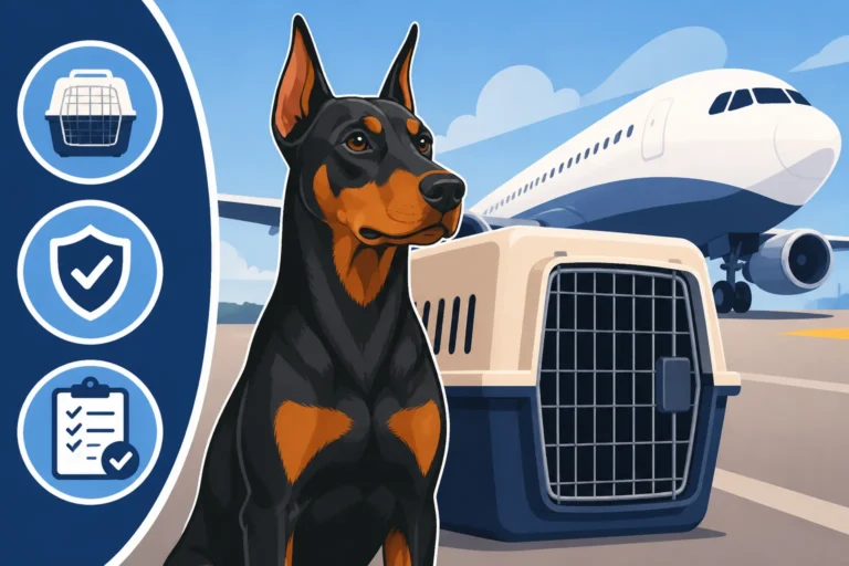 Airline Rules for Shipping a Doberman