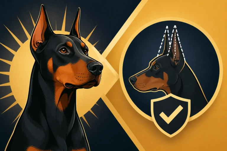 Why the Doberman Standard Still Describes Cropped Ears
