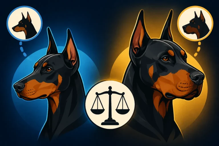 Why European Dobermans Have Heavier Heads