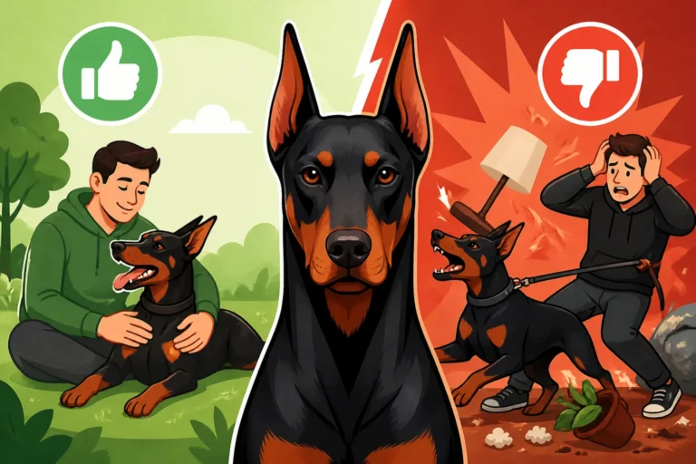 Whether a European Doberman Is Harder to Live With