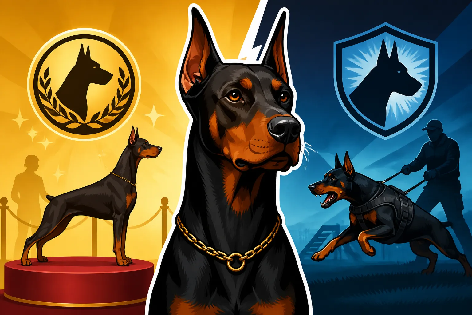 Whether Show Dobermans Can Still Work