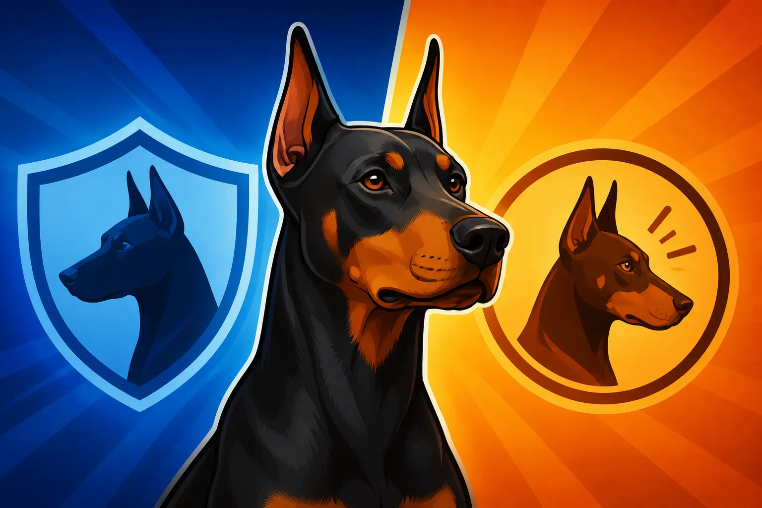 What Determined and Alert Mean in the Doberman Standard