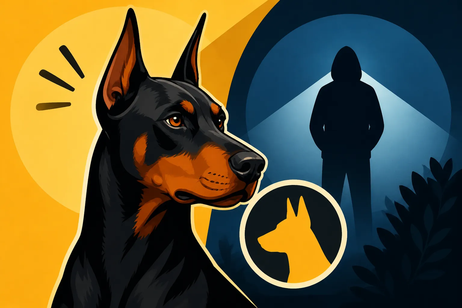 Whether a Doberman Is Naturally Suspicious