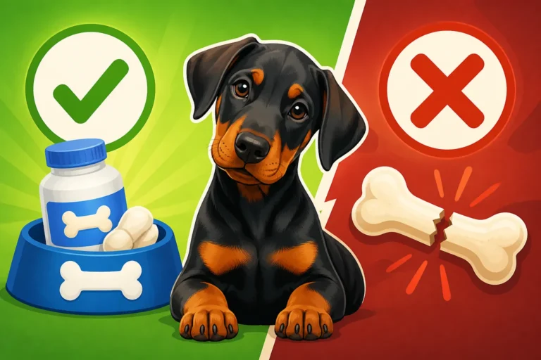 Whether a Doberman Puppy Should Take Calcium
