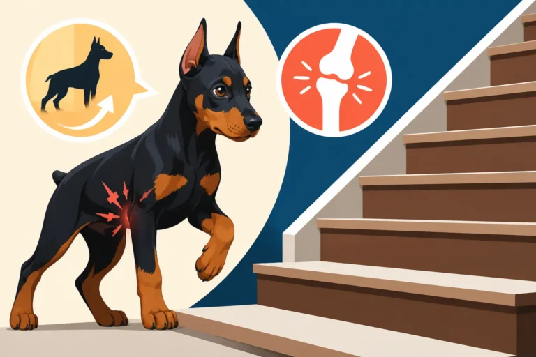 Whether Stairs Hurt a Doberman Growing Fast