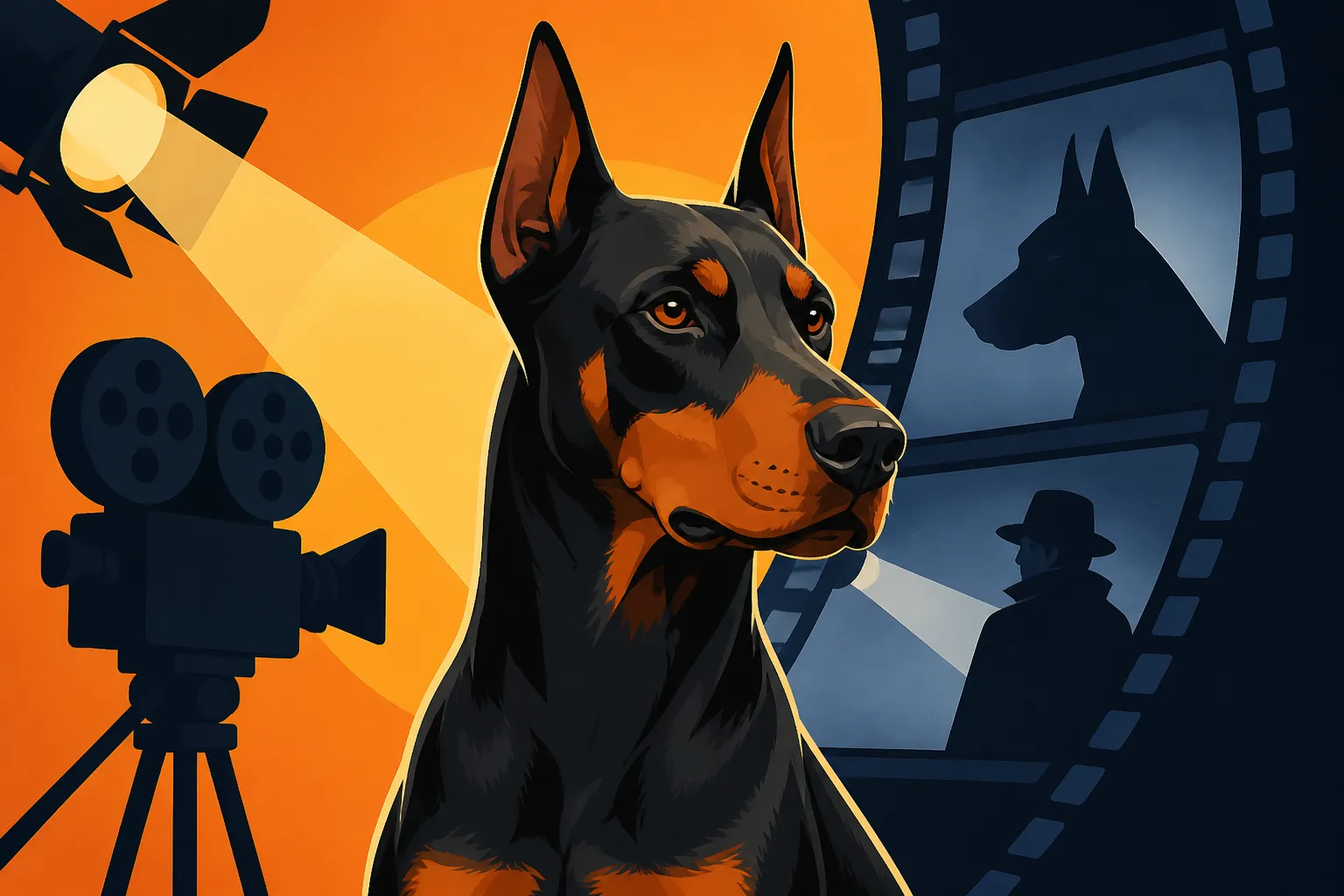 Dobermans in Film and Their Screen Image