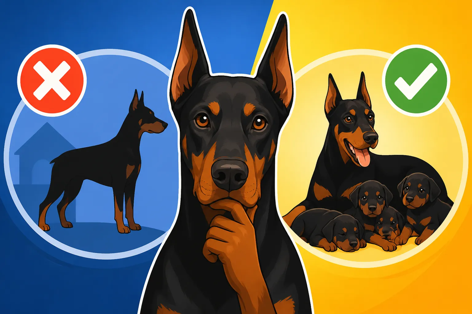 Whether Doberman Rescues Have Puppies