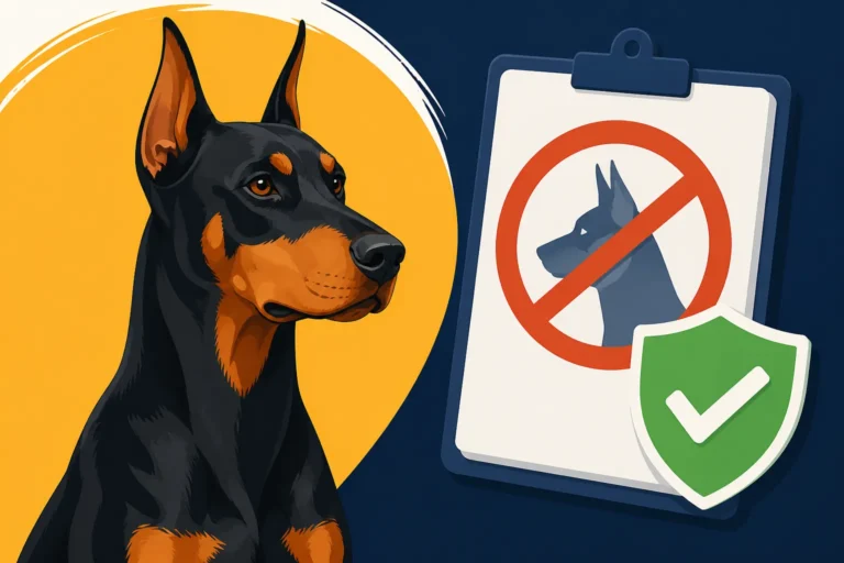 Whether Dobermans Appear on US Breed Restriction Lists