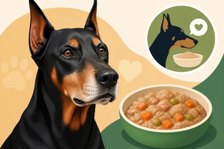 Softer Meals for a Senior Doberman